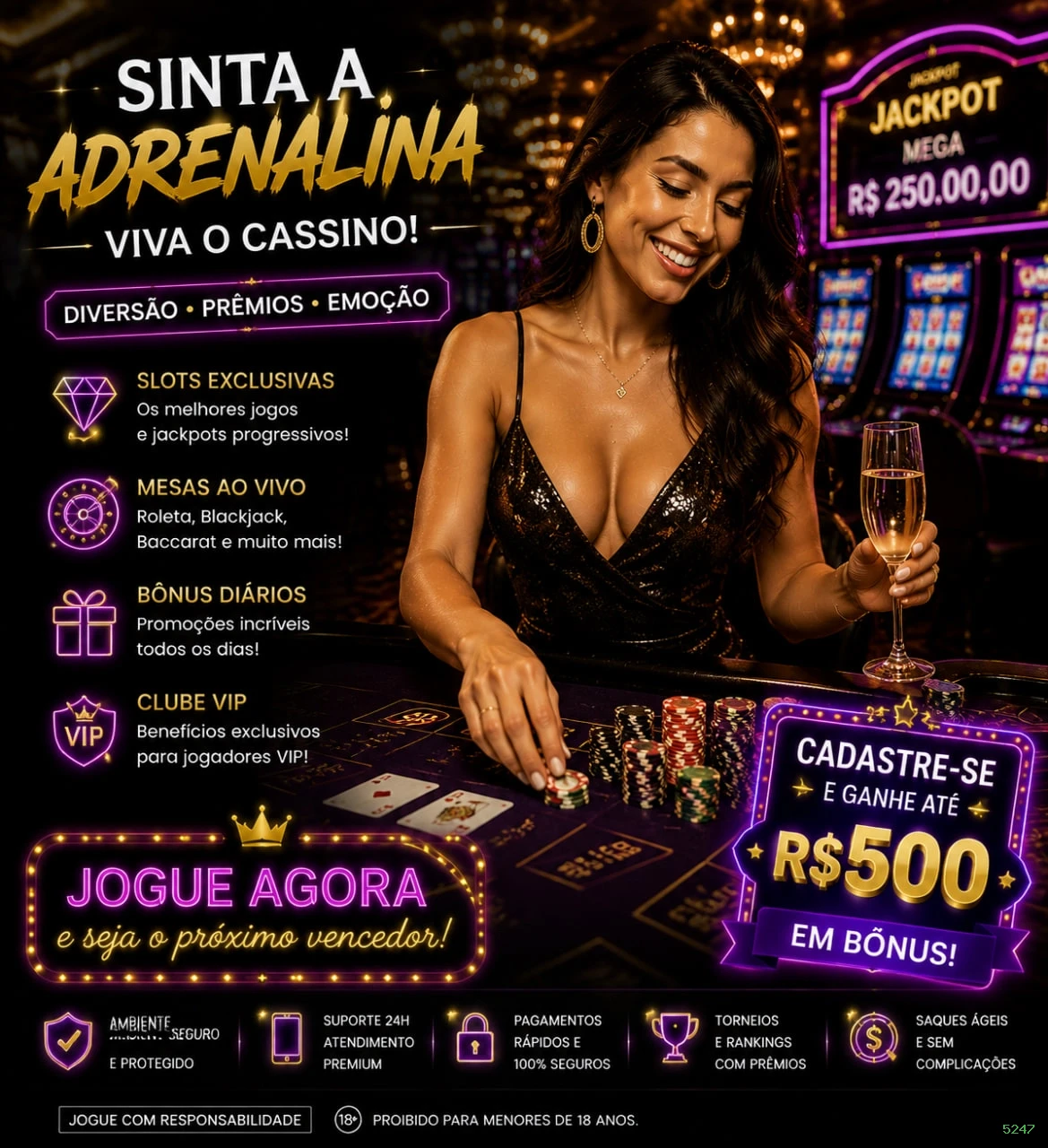 A Magia dos Caça-Níqueis no 5247